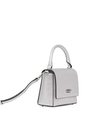 GUESS USA mini Fedana top-handle handbag - Grey