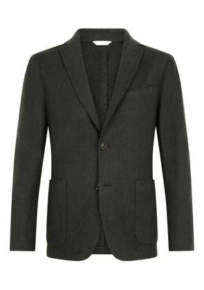 Boglioli patch-pocket buttoned blazer - Green