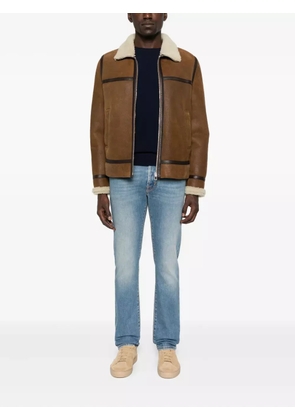 Daniele Fiesoli round-neck cashmere sweater - Blue