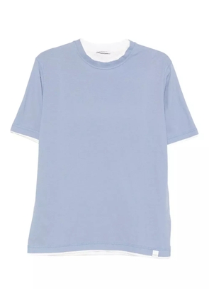 Paolo Pecora double-layered cotton T-shirt - Blue