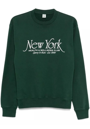 Sporty & Rich NY 94 sweatshirt - Green