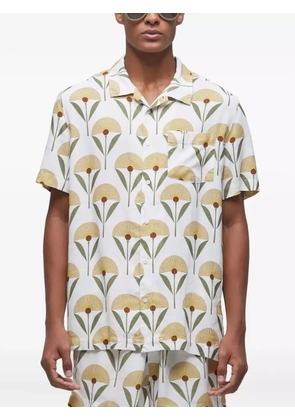 Osklen Sunflower-print shirt - White