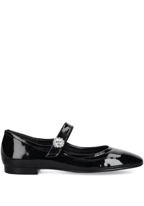 BILLI BI jewel-embellished Mary Jane flats - Black
