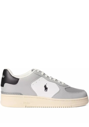Polo Ralph Lauren leather low-top sneakers - Grey