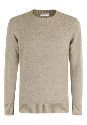 Kangra crew-neck long-sleeve sweater - Neutrals