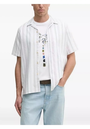 PS Paul Smith striped short-sleeve shirt - White
