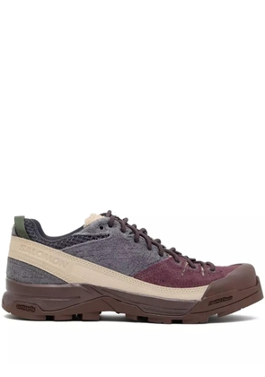 Salomon X-Alp suede leather sneakers - Red
