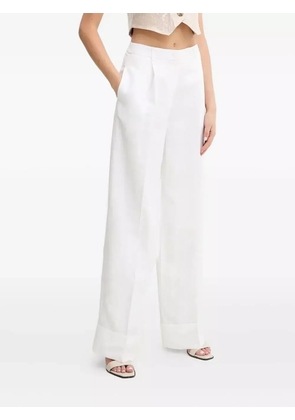 Blugirl pleated trousers - White