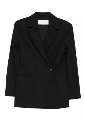 I BLUES double-breasted long-sleeve jacket - Black