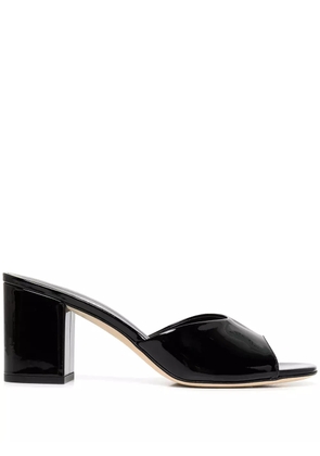 Paris Texas Anja leather sandals - Black