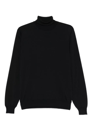 Lardini turtleneck wool sweater - Blue