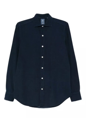 Finamore 1925 Napoli Tokyo long-sleeve cotton shirt - Blue