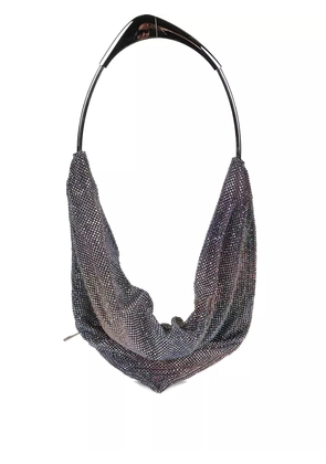 Benedetta Bruzziches Ursolina crystal-embellished tote bag - Blue