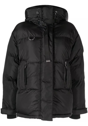 Shoreditch Ski Club Willow high-neck puffer coat - Black