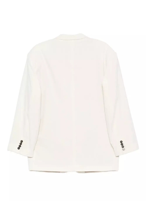 Alysi three-button corduroy blazer - Neutrals