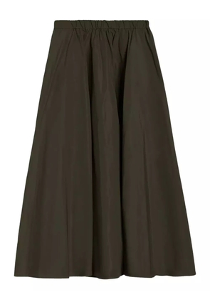 ASPESI elastic-waistband skirt - Green