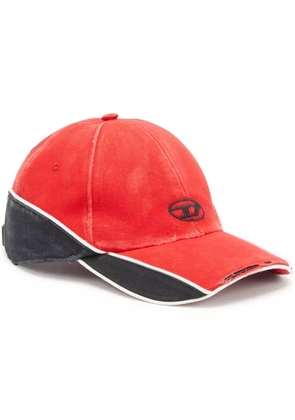 Diesel C-Dale logo-embroidered cap