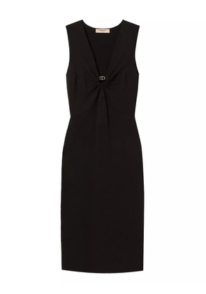 TWINSET V-neck sleeveless dress - Black