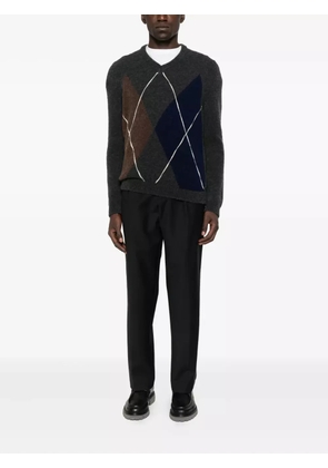 SCAGLIONE V-neck sweater - Grey