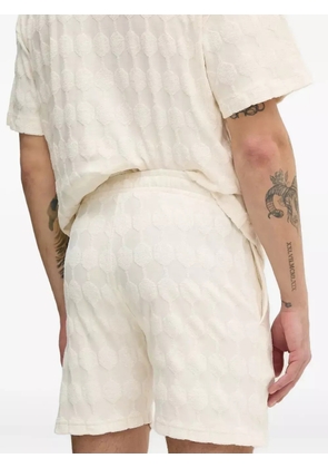 BALR. honeycomb-textured shorts - Neutrals