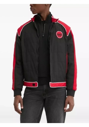 HUGO quilted panelled jacket - Black