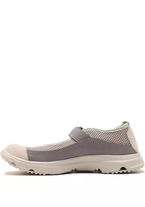 Salomon buckle-strap mesh trainers - Grey
