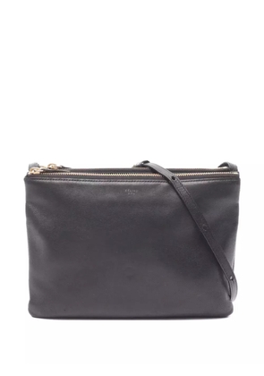 Celine Pre-Owned 2000s large Trio shoulder bag - Black