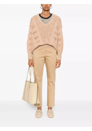 Ermanno Scervino open-knit jumper - Neutrals