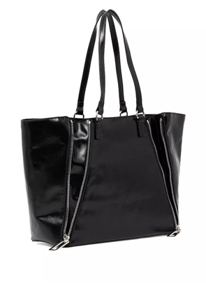 Sisley zip-detail tote bag - Black