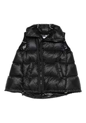 sacai high-neck padded gilet - Black