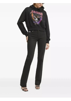 Versace Jeans Couture logo-patch jeans - Black