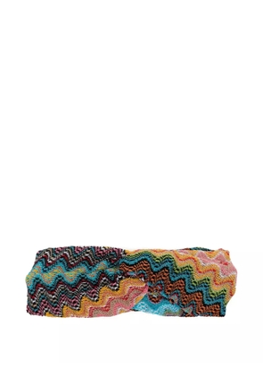 Missoni knitted headband - Pink