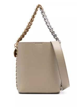 Stella McCartney grained bucket bag - Neutrals