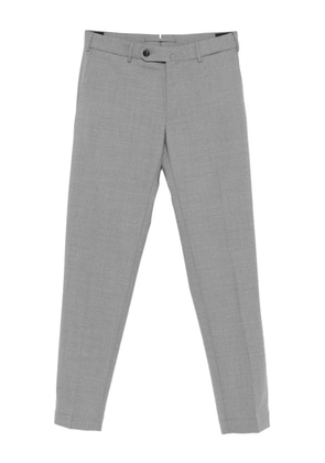 Incotex button-fastening cotton trousers - Grey