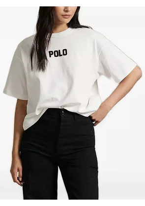 Polo Ralph Lauren logo-embroidered T-shirt - White
