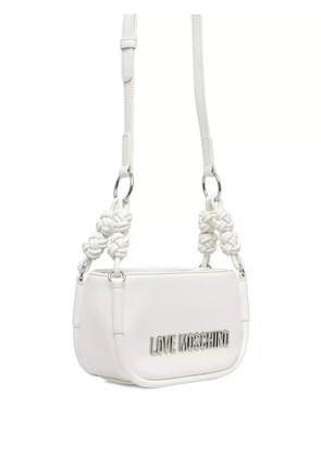 Love Moschino knotted-detailing crossbody bag - White
