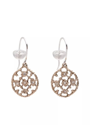 Noguchi 14K white gold Drops diamond earrings