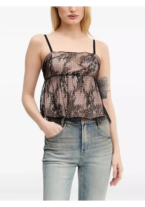 Aniye By chantilly-lace camisole top - Black