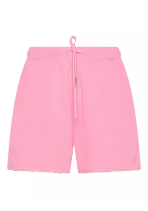 Sun68 drawstring frayed shorts - Pink