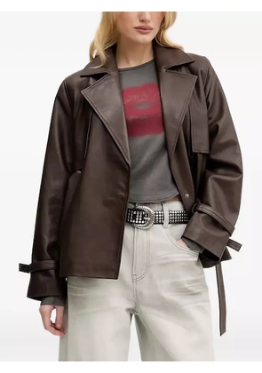 Miss Sixty lip-print long-sleeve T-shirt - Grey