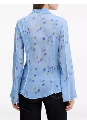 HUGO floral button-down shirt - Blue