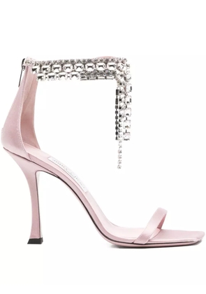 Jimmy Choo Pre-Owned 110mm Verity sandals - Pink