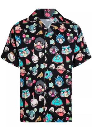KARAFURU Universe all-over print shirt - Black