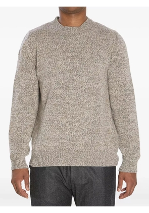 Barena speckled crew-neck wool sweater - Neutrals