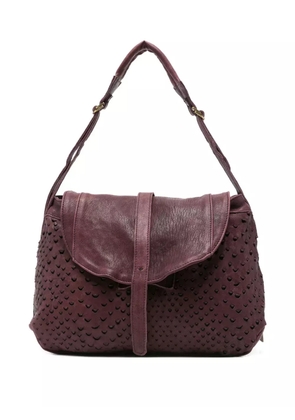 Mialuis Do leather shoulder bag - Red