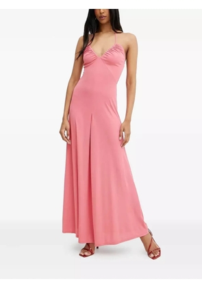 Silvian Heach halterneck midi day dress - Pink