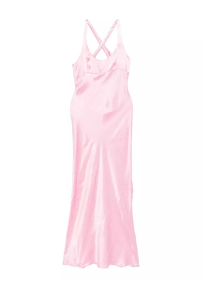 BEC + BRIDGE Maxina crossover dress - Pink