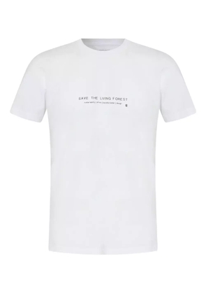 Osklen slogan graphic-print T-shirt - White