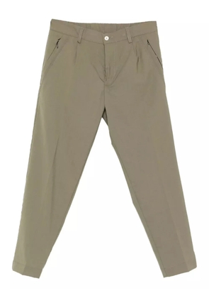 YES LONDON pleated zip-pocket trousers - Green