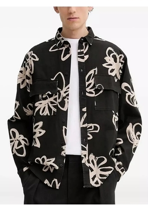 Desigual floral-print shirt - Black